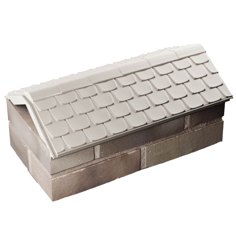 Парапет Zking Эльбрус Бежевый с посадкой на 1 кирпич (255мм) в Нижнекамске фото