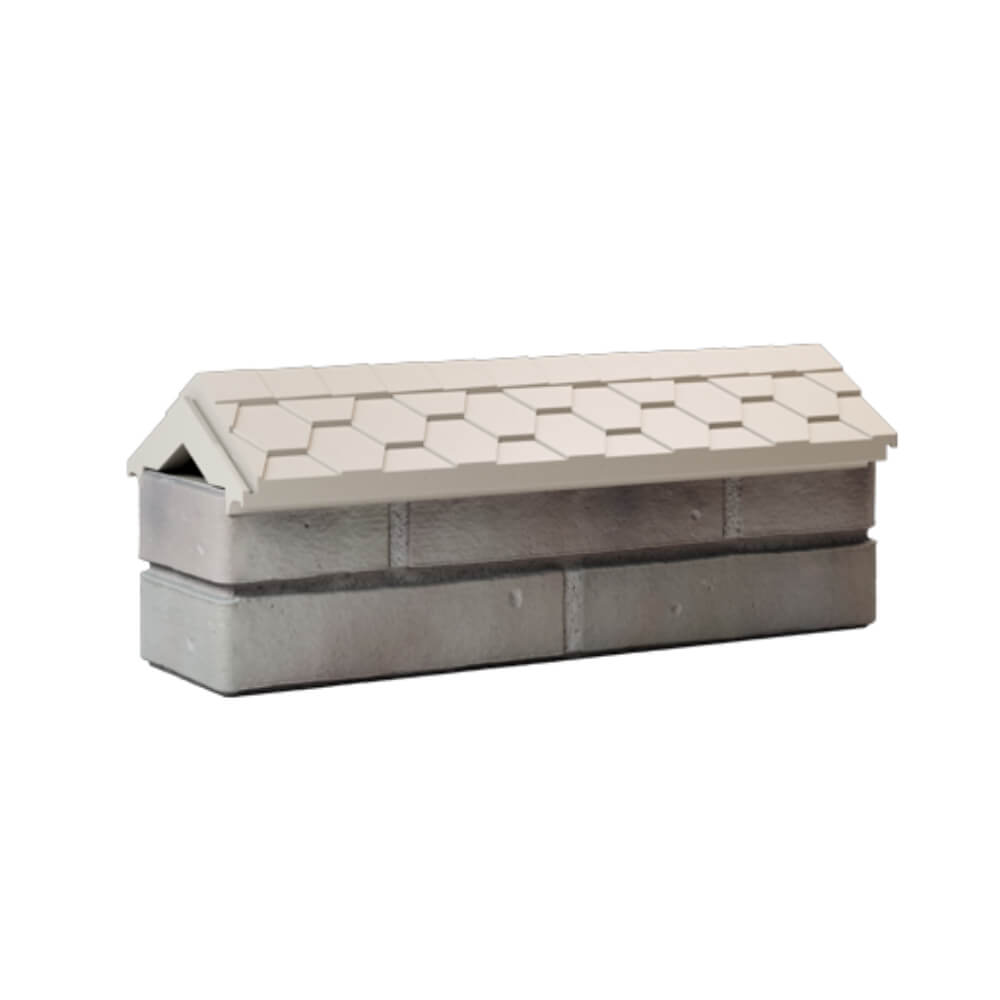 Парапет Zking Эверест Бежевый с посадкой на 0.5 кирпича (130мм) Нижнекамск фото