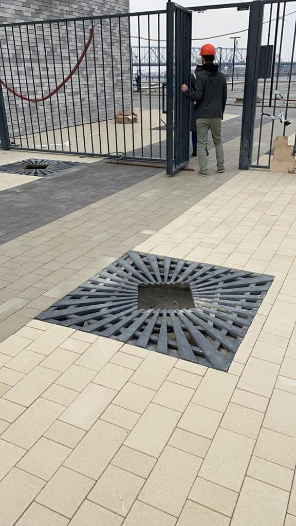 Приствольная решетка для дерева ZKING ATMOSPHERE 1.2х1.2м Черная в Нижнекамске фото