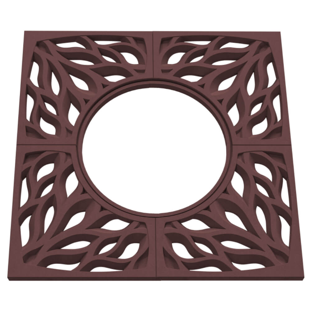 Приствольная решетка для дерева ZKING CRUST 1.2х1.2м Коричневая в Нижнекамске фото