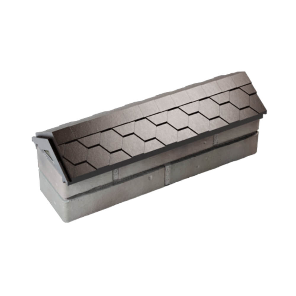 Парапет Zking Эверест Коричневый с посадкой на 0.5 кирпича (130мм) в Нижнекамске фото