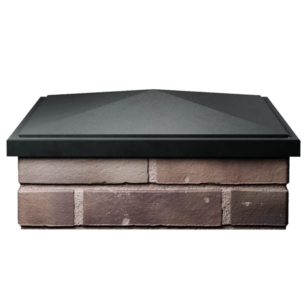 Колпак Zking БонаМоно Черный на столб 2х2 кирпича (515х515, 530х530мм) Нижнекамск фото