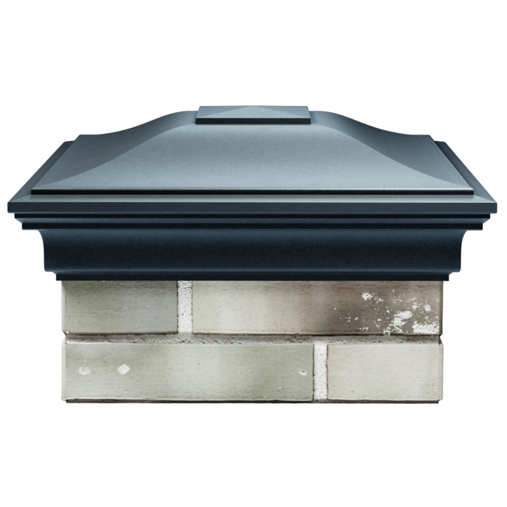 Колпак Zking Монблан Серый на столб 1.5х1.5 кирпича (385х385мм) Нижнекамск фото