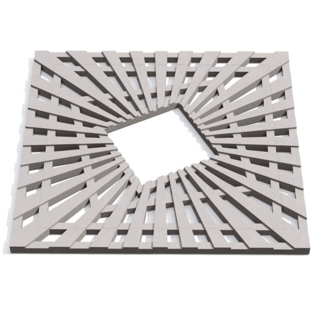 Приствольная решетка для дерева ZKING ATMOSPHERE 1.2х1.2м Бежевая Нижнекамск фото