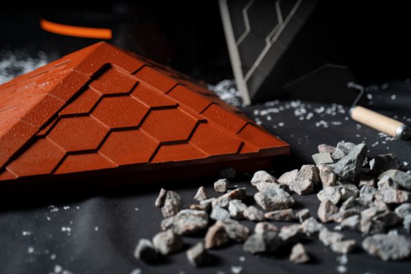 Колпак Zking Эверест Красный на столб 1.5х1.5 кирпича (390х390мм) в Нижнекамске фото