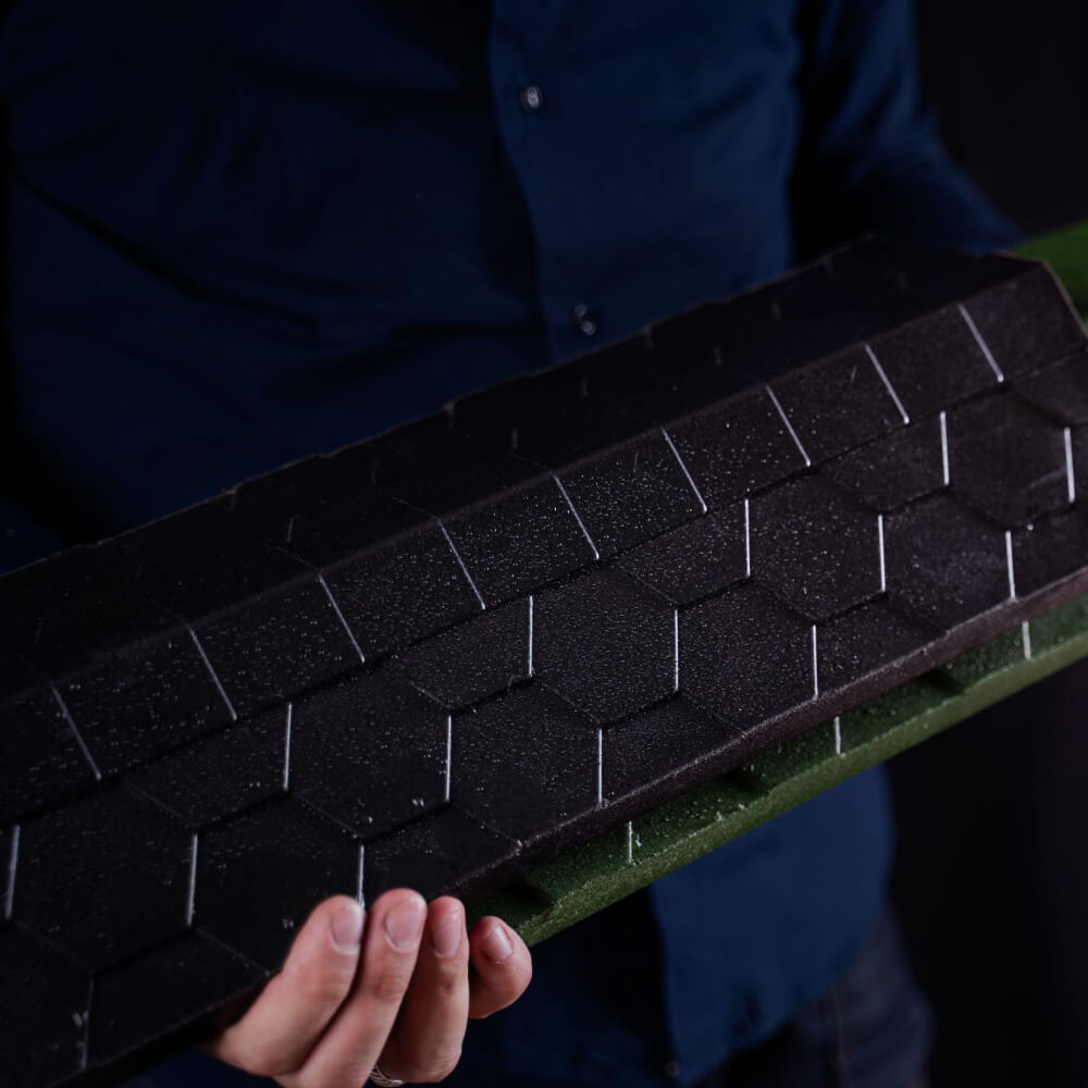 Парапет Zking Эверест Черный с посадкой на 1 кирпич (200/225/255мм) в Нижнекамске фото