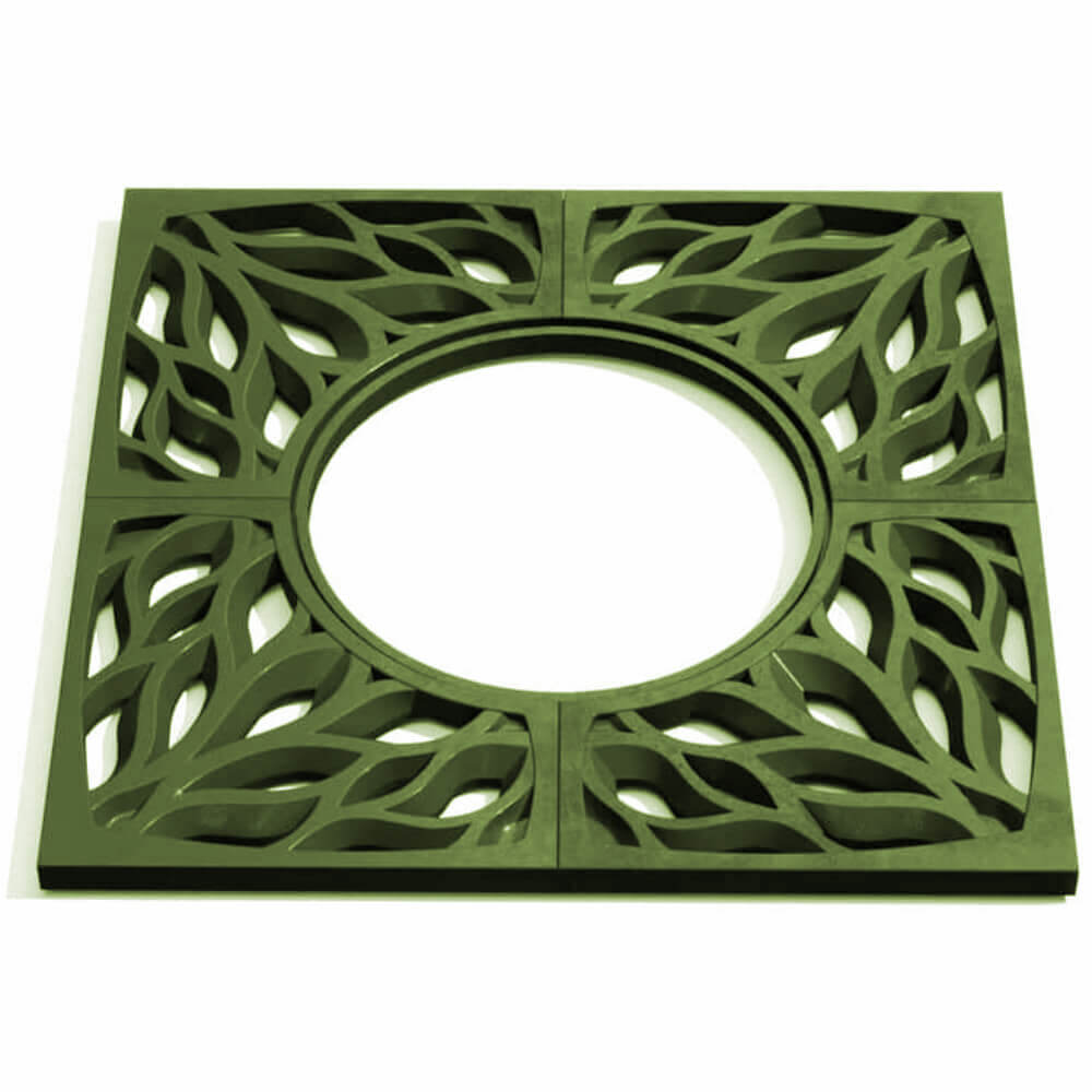 Приствольная решетка для дерева ZKING CRUST 1.2х1.2м Зеленая Нижнекамск фото