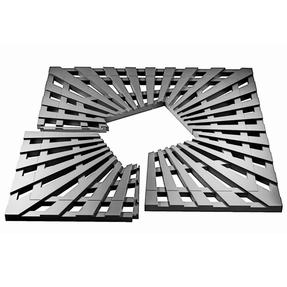 Приствольная решетка для дерева ZKING ATMOSPHERE 1.2х1.2м Серая в Нижнекамске фото