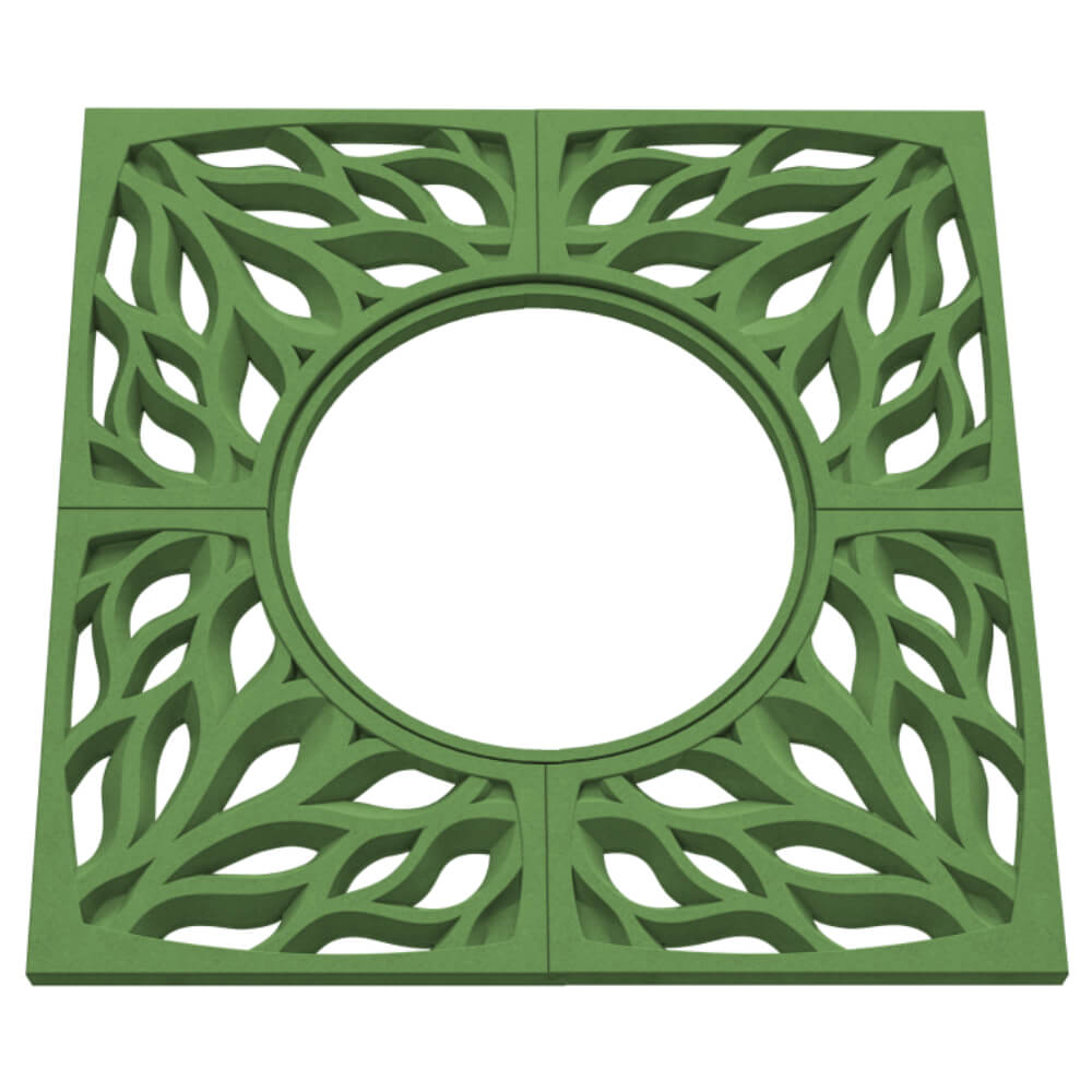 Приствольная решетка для дерева ZKING CRUST 1.2х1.2м Зеленая в Нижнекамске фото