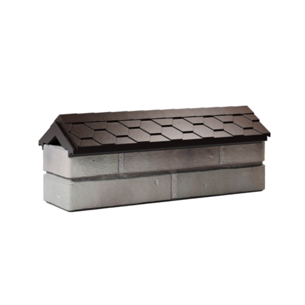 Парапет Zking Эверест Коричневый с посадкой на 0.5 кирпича (130мм) Нижнекамск фото