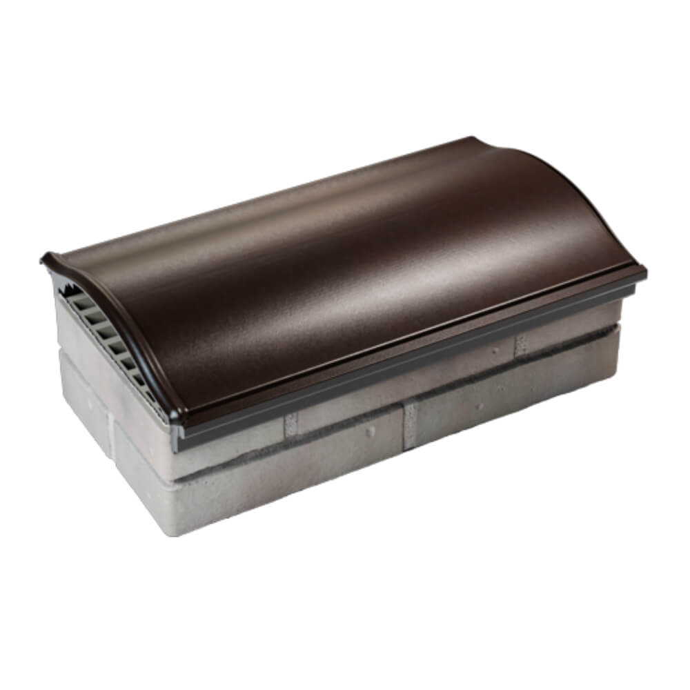 Парапет Zking Монблан Коричневый посадка на 1 кирпич (200/225/255мм) в Нижнекамске фото